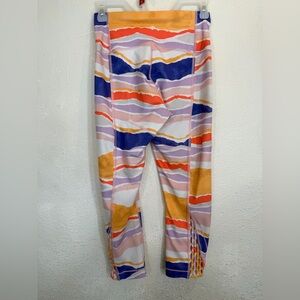 Lululemon True Self Crop Bleacher Stripe Iris XS (4)